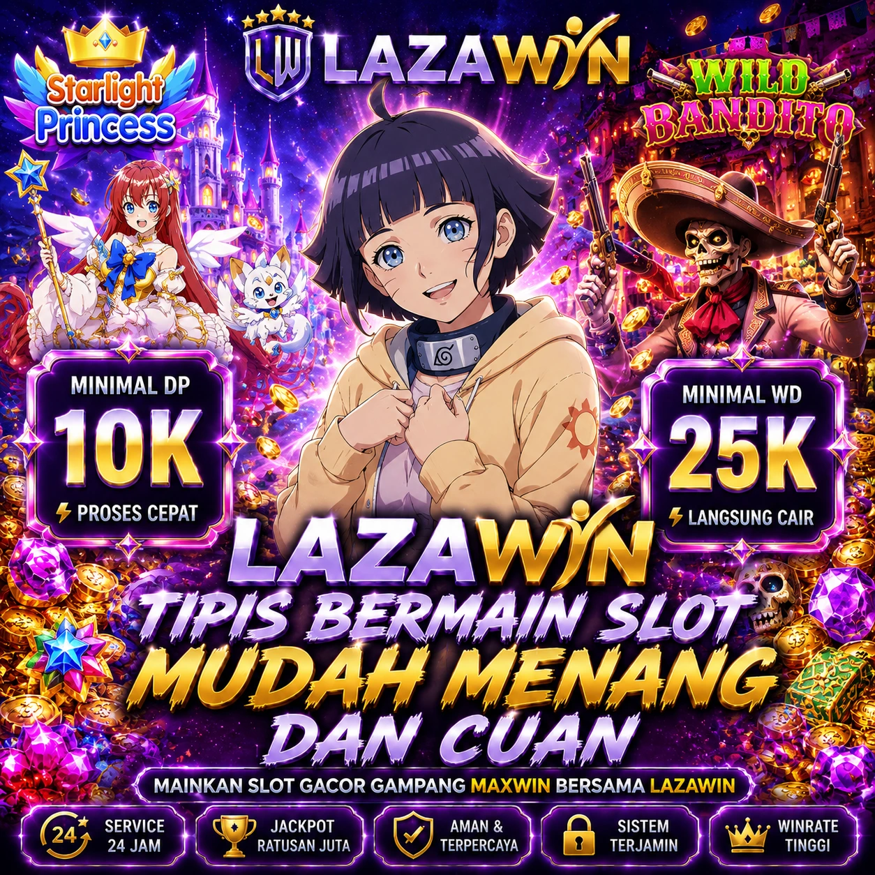 LAZAWIN Tips Bermain Slot Mudah Menang Dan Cuan Dalam Hitungan Menit